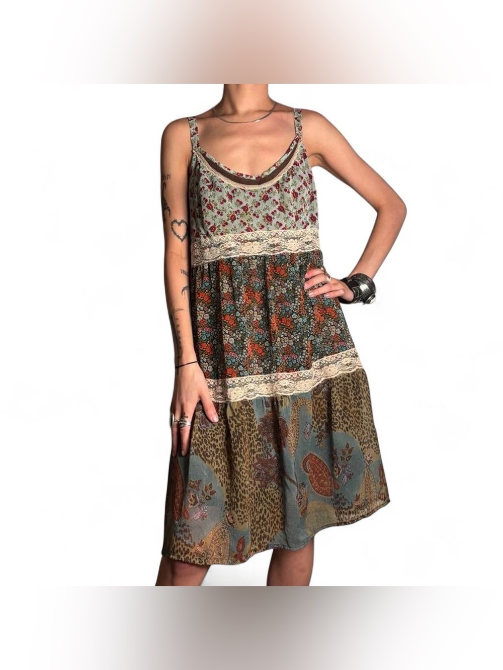 Patterned Boho Dress by American Rag